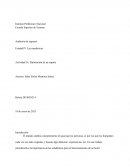 Auditoría de ingresos. Las estadísticas Actividad . Elaboración de un reporte