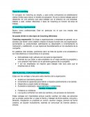 Coaching. Tipos de coaching