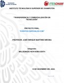 Proyecto final. “Eventos especiales cob”