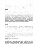 Criterios teóricos para una ciudadanía en el aula desde el aprendizaje de la matemática