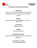 Ensayo de la inteligencia emocional como una herramienta para el liderazgo en centros de trabajo