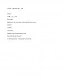 Rediseno de la estructura organizacional