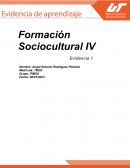 Formacion sociocultural