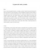 La guerra de Rusia y Ucrania