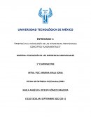 Ámbitos de la psicología de las diferencias individuales: conceptos fundamentales