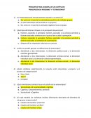 Preguntas para examen, de los capítulos: “percepción de personas” y “estereotipos”