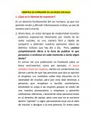 Libertad de expresión en las redes sociales