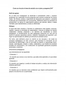 Como se vincula mi tema de estudio con el plan y programa 2017