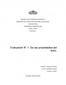 Trabajo sobre las oraciones
