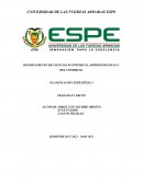 Planificación estratégica trabajo en grupo