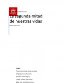 La segunda mitad de nuestras vidas,Finanzas personales