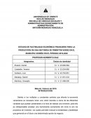 Estudio de factibilidad económico financiero para la producción de una hectarea de pimentón verde