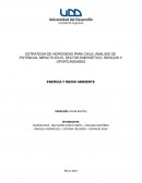 Estrategia de hidrógeno para chile: análisis de potencial impacto en el sector energético, riesgos y oportunidades
