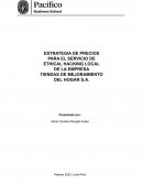 Estrategia de Precios para el servicio de Ethical Hacking