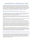 Evolucion historica de la pediatria