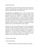 Subsistema administrativo
