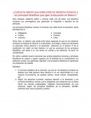 Relación entre derechos humanos y principios filosóficos de la educación en México