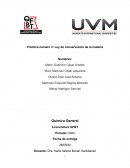 Ley de conservación de la materia