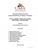 Ley de Lambert y Beer aplicaciones, limitaciones y desviaciones