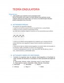 Teoría ondulatoria . Preguntas guía