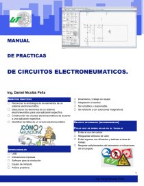 Manual de practicas de circuitos electroneumaticos. Página 1