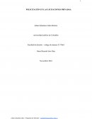 Policitación en las licitaciones privadas