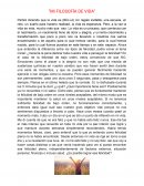 Mi filosofía de vida