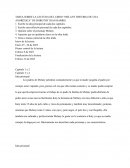 Tarea sobre la lectura del libro “Melany historia de una anoréxica” de Dorothy Joan Harris