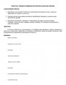 Práctica: pruebas primarias de identificación bacteriana