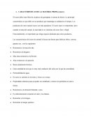 Caracteristicas de la materia prima (cuero)