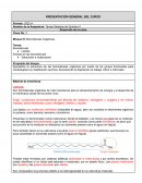 Bloque III: Biomoléculas Orgánicas