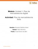 Plan de mercadotecnia Xelix
