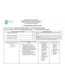 Planeación para docentes de CAM