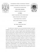 Estrés en amas de casas