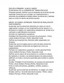 Plan anual de la comisión de tienda escolar