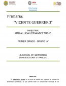 Diagnostico primer grado