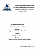 La educacion musical en el desarollo de los estudiantes de tercer grado de primaria