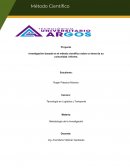 Método Científico. Mapas de calidad del aire