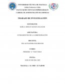 Módulo de historia de la Administración. Primeras manifestaciones