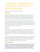 Sociedad y economía en el paleolítico y neolítico. La pintura rupestre