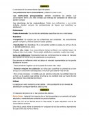 La conducta de los consumidores