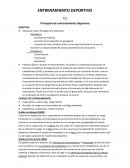 Entrenamiento deportivo