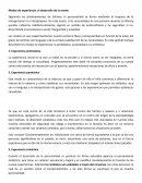 Modos de experiencia: el desarrollo de la mente