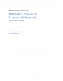 Análisis de Proyectos de Inversión. Óbelix y Compañía