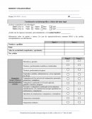 Cuestionario sociodemográfico y clínico