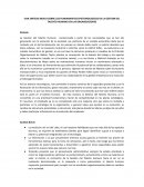 Una sintesis basica sobre los fundamentos epistemologicos de la gestion del talento humano en las organizaciones