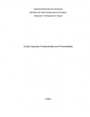 Cuatro Aspectos Fundamentales de la Personalidad