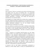 Trabajo acciones constitucionales