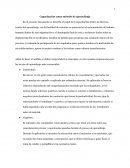 Capacitación y metodos de enseñanza