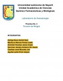 Laboratorio de Hematología Practica No. 2